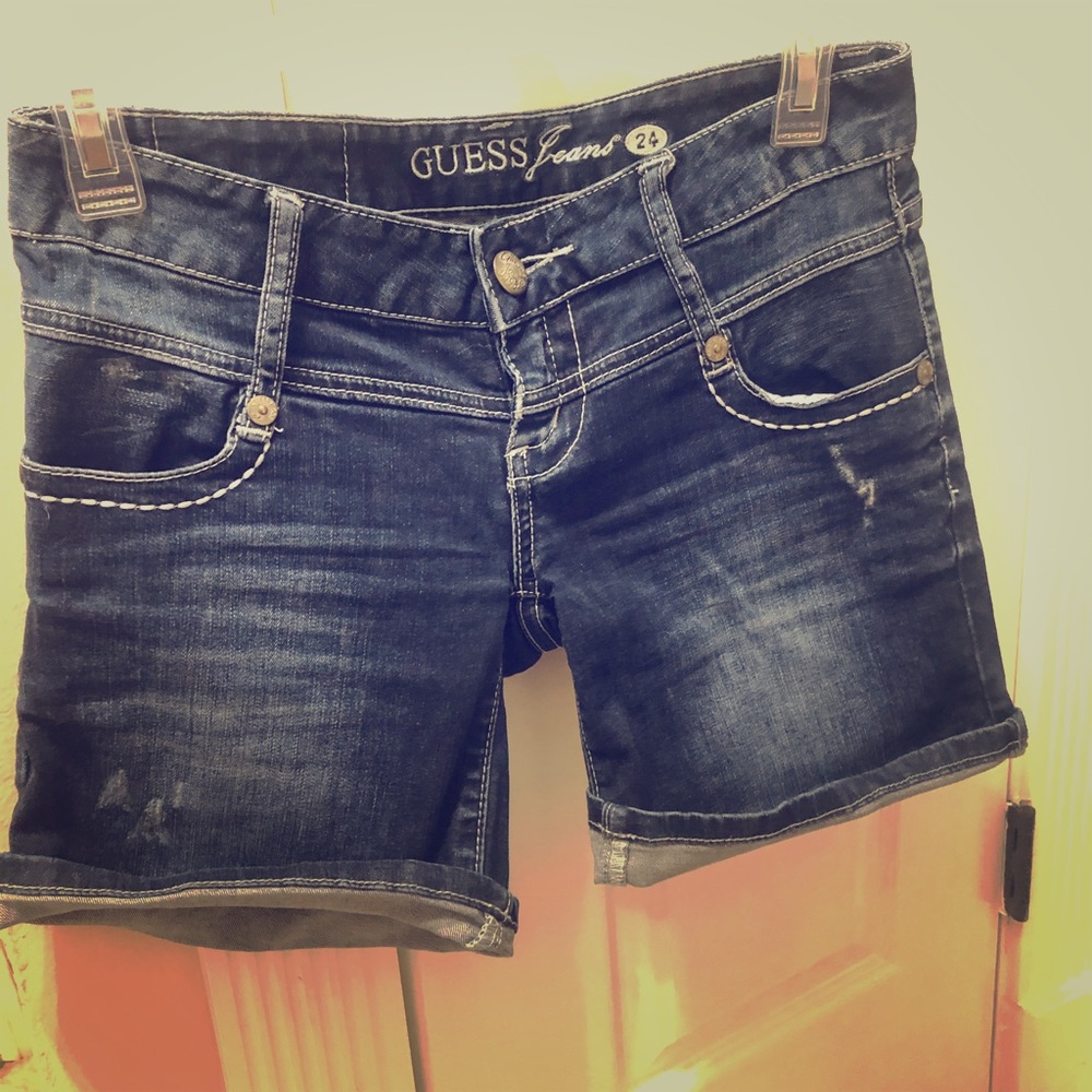 Guess denim shorts